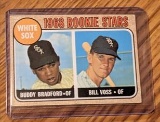1968 Topps #142 Rookie Stars Buddy Bradford RC Bill Voss