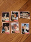 x6 1981 Topps Vintage tigers card lot; dave rozema/tom brookens/jack morris/champ summers/dan petry