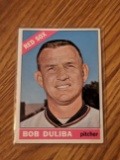1966 Topps Baseball Card #53 Bob Duliba Boston Red Sox