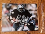 Greg Pruitt autographed 8x10 photo With Fivestar Grading COA/witnessed