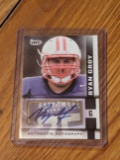Ryan Groy #A53 signed autograph auto 2014 Sage HIT