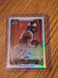 Clive Walford 2015 Bowman Chrome Refractor RC Autograph Rookie Auto #RCRA-CW