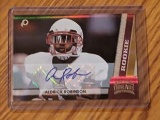 2011 Panini Threads Signatures 114/299 SP Aldrick Robinson #156 Rookie Auto RC