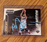 Anthony Davis autographed card w/coa