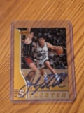 John Stockton autographed card w/coa