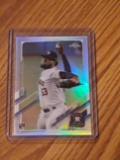 Christian Javier 2021 Topps Chrome Silver Refractor Rookie Houston Astros #92 RC