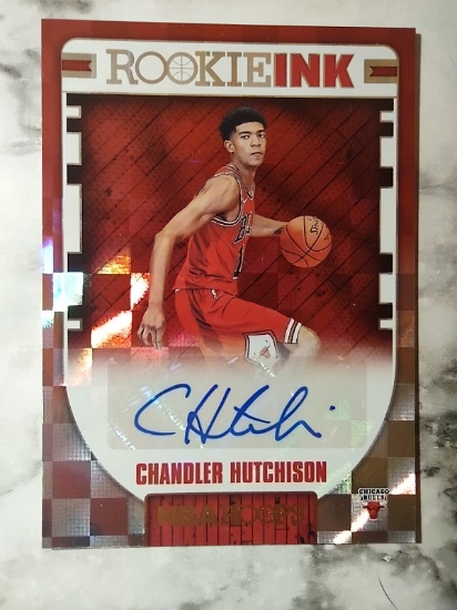 2016 NBAHoops Rookie Ink Auto Chandler Hutchinson #CH