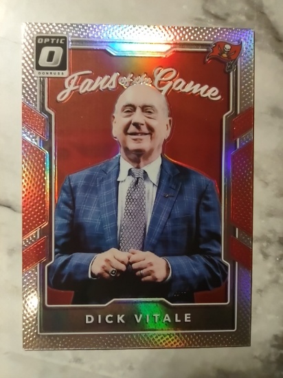 2017 Optic Holo Fans Of The Game Dick Vitale #4