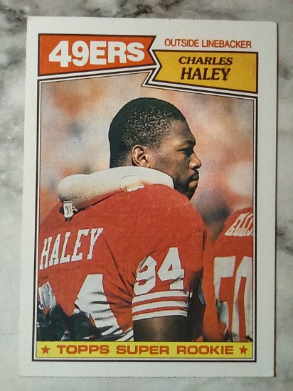 1987 Topps Rookie Charles Haley #125