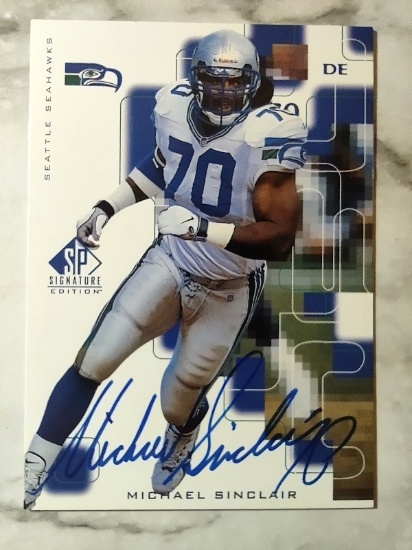 1999 SP Authentic Signature Edition Michael Sinclair SP
