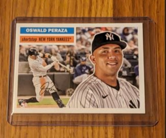 Oswald Peraza RC 2023 Topps Archives New York Yankees #51 Rookie Baseball Card