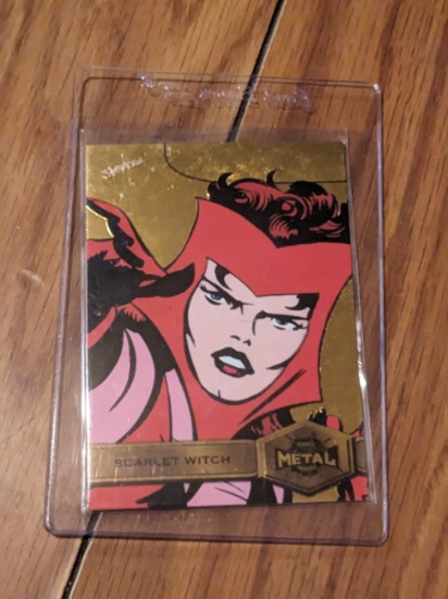 Upper Deck Marvel Metal Universe -SCARLET WITCH- #172, High Series, YELLOW