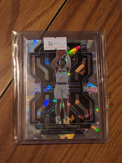Quentin Grimes 2021-22 Prizm #285 Cracked Ice RC Rookie Card