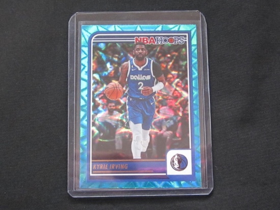 2023-24 NBA HOOPS KYRIE IRVING TEAL LASER HOLO