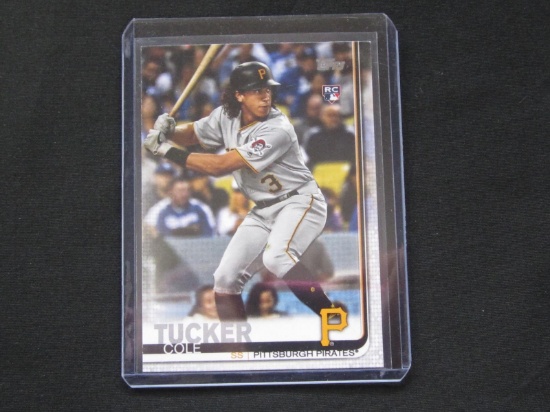 2019 TOPPS UPDATE COLE TUCKER RC PIRATES