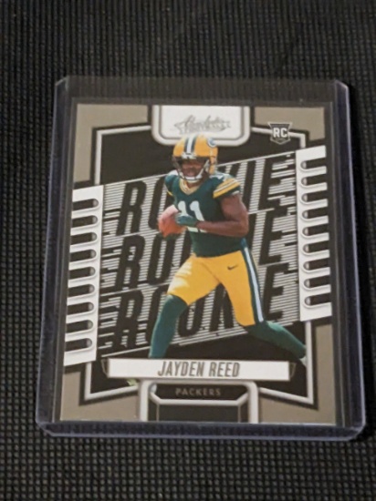 2023 Panini Absolute Jayden Reed RC Rookie SP Base #118 Green Bay Packers