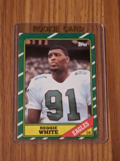 1986 Topps Reggie White #275 Philadelphia Eagles Rookie RC