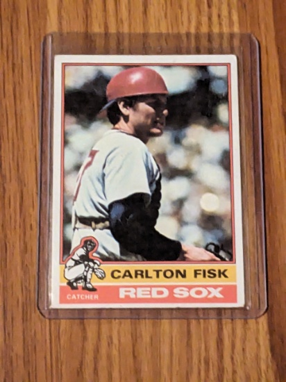 1976 Topps Carlton Fisk Baseball Cards #365