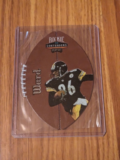 1998 Playoff Contenders Leather Hines Ward #74 Rookie RC