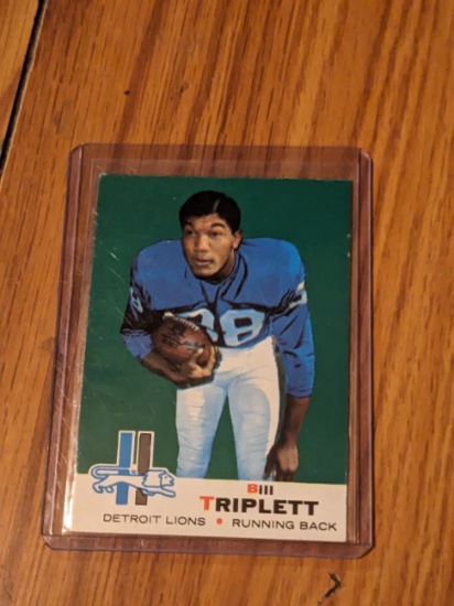 Bill Triplett TOPPS Football Card 1969 #32 NFL