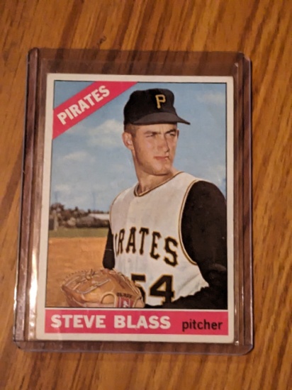 1966 Topps Baseball #344 Steve Blass