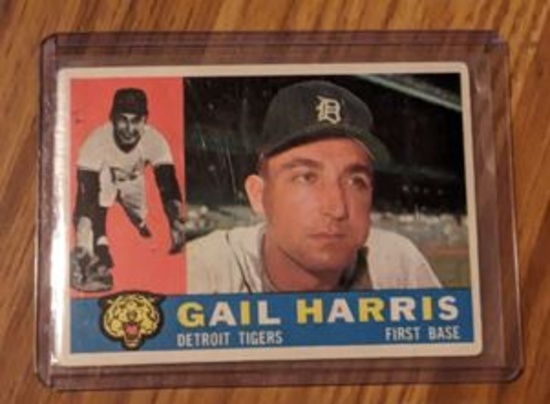 GAIL HARRIS 1960 Topps Baseball Vintage Card #152 TIGERS