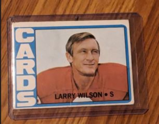 1972 TOPPS Larry Wilson football card #205