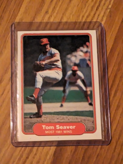 1982 Fleer Tom Seaver Cincinnati Reds #645