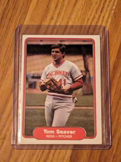 Tom Seaver 1982 Fleer Baseball Cincinnati Reds #82