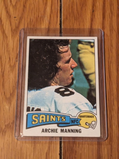 Archie Manning Topps 1975 Football Card #135
