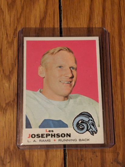 1969 TOPPS #216 LES JOSEPHSON VINTAGE CARD
