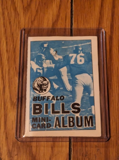 1969 Topps Mini Albums Football #18 Buffalo Bills see pictures for stamps