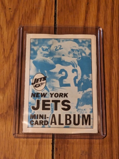 1969 Topps New York Jets Mini-Card Album #24