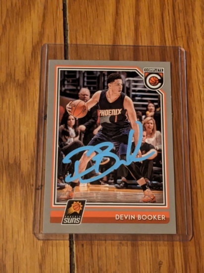 Devin Booker autographed card w/coa