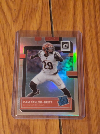2022 Donruss Optic Cam Taylor-Britt Rated Rookie #271 Silver Holo Prizm