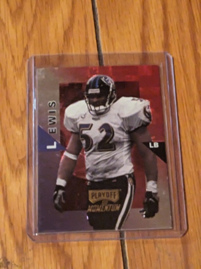 1998 Playoff Momentum SSD Red Ray Lewis #21 HOF