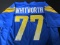 ANDREW WHITWORTH SIGNED RAMS JERSEY COA