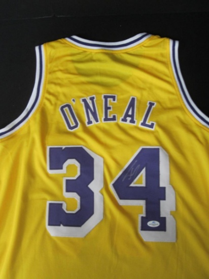 Shaquille O'neal signed jersey with coa