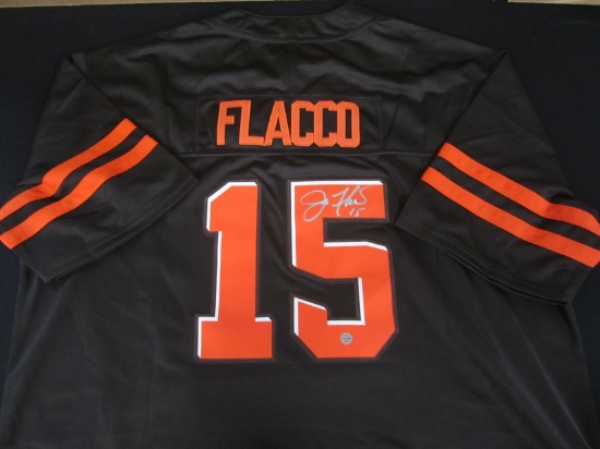 Joe Flacco Signed Browns Jersey W/Coa