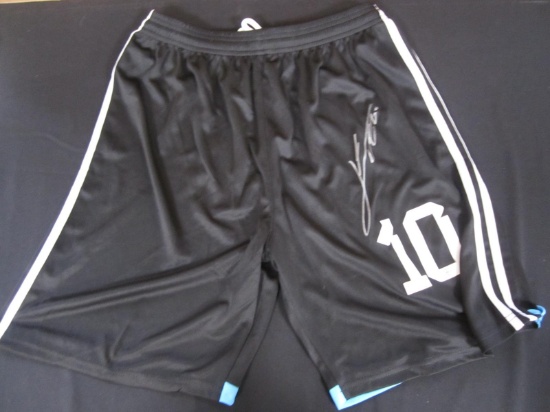 Lionel Messi Signed Soccer Shorts W/Coa