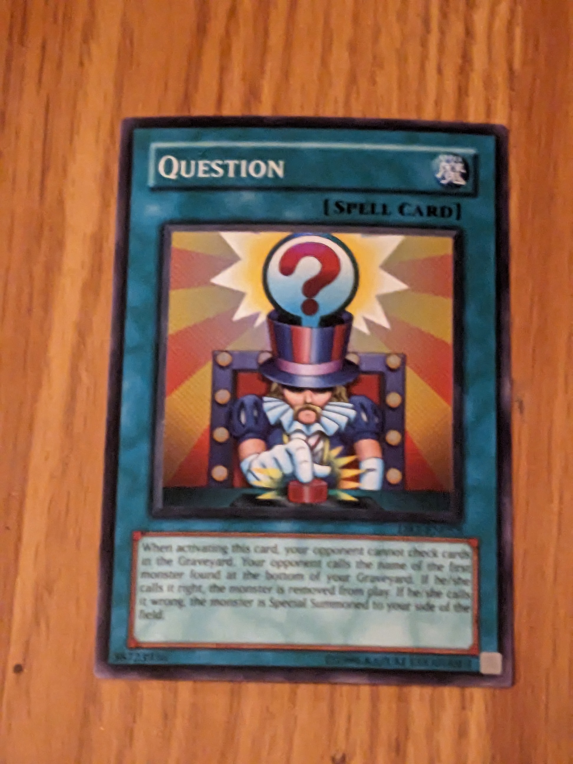 YuGiOh Question PGD-104 Holo Ultra Rare | Proxibid