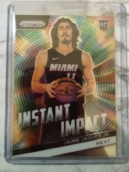 2023-24 Prizm Instant Impact Rookie Jaime Jaquez Jr. #23