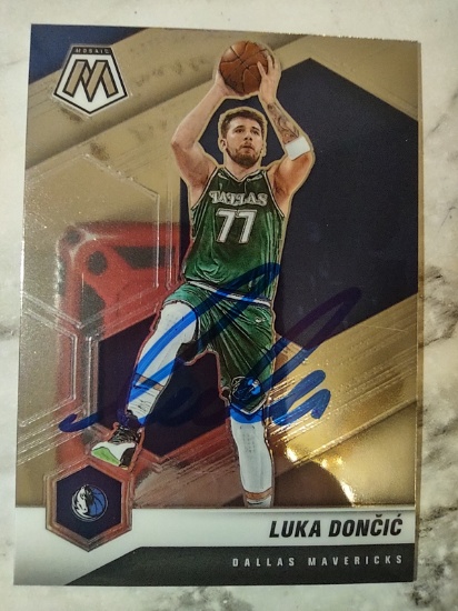 Hand Signed Luka Doncic W/ COA