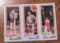 Mike Newlin Norm Nixon Darryl Dawkins Lakers 76ers,1980 81 Topps