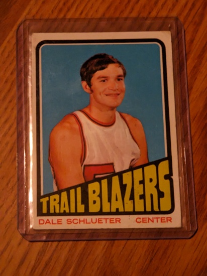 1972 Topps #69 Dale Schlueter Portland Trail Blazers NBA Vintage