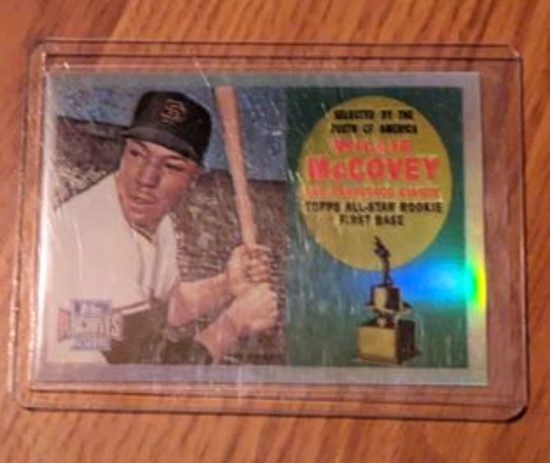 Willie McCovey 2001 Topps Archives Reserve Refractor