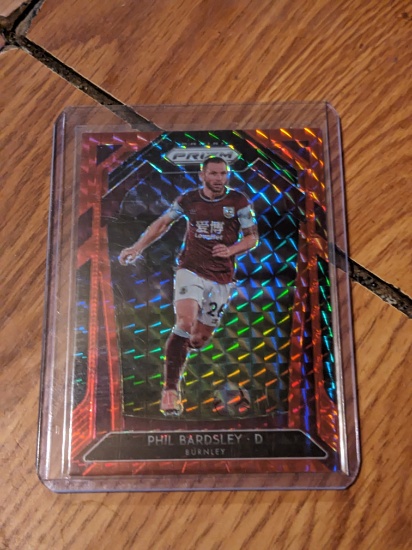 074/159 SP 2020-2021 Panini Prizm Soccer Red Mosaic #57 Phil Bardsley