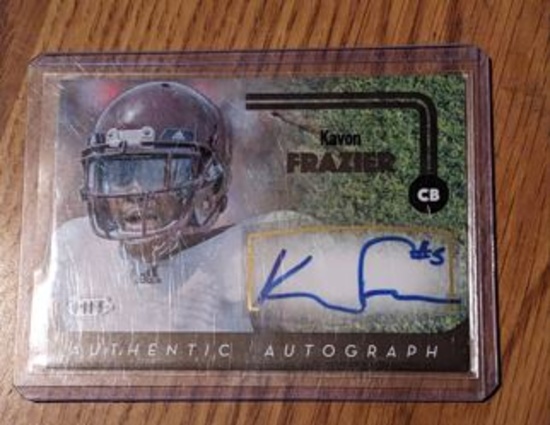 2016 SAGE Hit Auto Black Kavon Frazier #A93 Auto