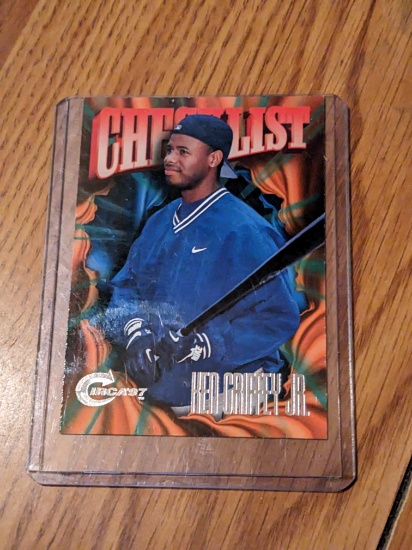 Ken Griffey Jr 1997 Fleer Circa Checklist Card #395