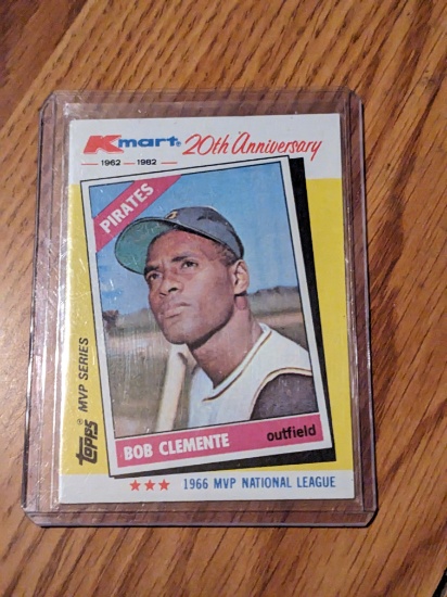 1982 Topps Kmart 20th Anniversary Roberto Clemente HOF #10